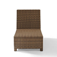 Load image into Gallery viewer, Bradenton Outdoor Wicker Sectional Center Chair Gray/Weathered Brown