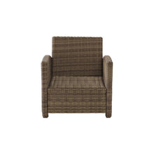 Load image into Gallery viewer, Bradenton Outdoor Wicker Armchair Gray/Weathered Brown