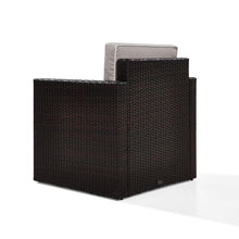 Load image into Gallery viewer, Palm Harbor Outdoor Wicker Armchair Gray/Brown