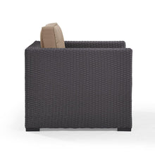 Load image into Gallery viewer, Biscayne Outdoor Wicker Armchair Mocha/Brown