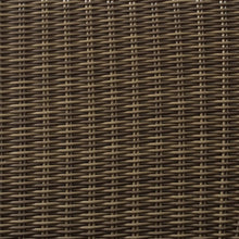 Load image into Gallery viewer, Bradenton 3Pc Outdoor Wicker Sofa Set Navy/Weathered Brown - Sofa & 2 Ottomans