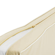 Load image into Gallery viewer, Bradenton 5Pc Outdoor Wicker Conversation Set W/Fire Table Sand/Weathered Brown - Tucson Fire Table & 4 Armchairs