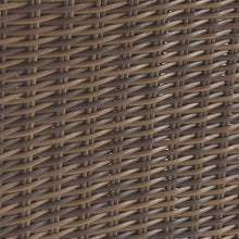 Load image into Gallery viewer, Bradenton 5Pc Outdoor Wicker Dining Set Navy/Weathered Brown - Dining Table & 4 Dining Chairs