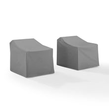 Load image into Gallery viewer, 2Pc Furniture Cover Set Gray - 2 Chairs