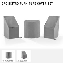 Load image into Gallery viewer, 3Pc Outdoor Bistro Furniture Cover Set