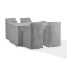 Load image into Gallery viewer, 5Pc Outdoor Dining Furniture Cover Set