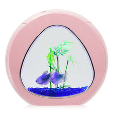 Load image into Gallery viewer, 1Gallon Fish Aquarium Tank with Filter Air Pump-Pink