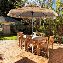 Load image into Gallery viewer, 10 Feet Hawaiian Style Thatched Tiki Patio Umbrella for Beach and Poolside