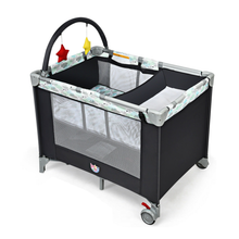 Load image into Gallery viewer, Portable Baby Playard Playpen Nursery Center with Changing Station