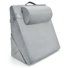 Load image into Gallery viewer, Adjustable Memory Foam Incline Pillow with Head Support for Sleeping Reading
