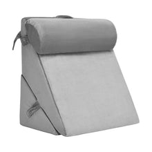 Load image into Gallery viewer, Adjustable Neck Back Support Memory Foam Headrest-Gray
