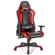 Load image into Gallery viewer, Gaming Chair Adjustable Swivel Racing Style Computer Office Chair-Red