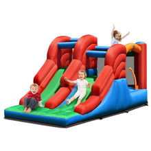 Load image into Gallery viewer, 3-in-1 Dual Slides Jumping Castle Bouncer without Blower
