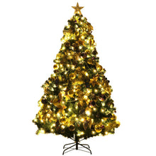 Load image into Gallery viewer, Pre-Lit Artificial Christmas Tree wIth Ornaments and Lights
