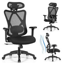 Load image into Gallery viewer, High Back Mesh Executive Chair with Adjustable Lumbar Support