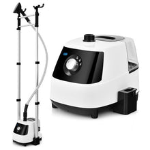 Load image into Gallery viewer, 1750W Garment Steamer with 2L Detachable Water Tank and 2-Level Steam-White