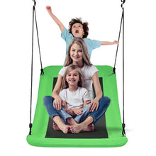 Load image into Gallery viewer, 700lb Giant 60 Inch Skycurve Platform Tree Swing for Kids and Adults-Green