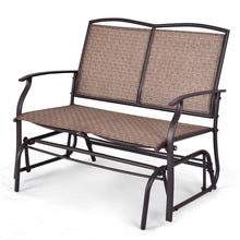 Load image into Gallery viewer, Iron Patio Rocking Chair for Outdoor Backyard and Lawn