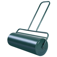Load image into Gallery viewer, 24 x 13 Inch Tow Lawn Roller Water Filled Metal Push Roller