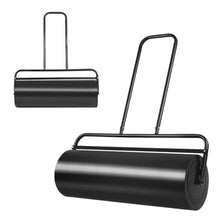 Load image into Gallery viewer, 36 x 12 Inch Tow Lawn Roller Water Filled Metal Push Roller-Black