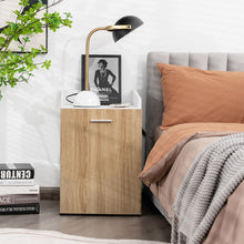 Load image into Gallery viewer, File Cabinet with 2 Drawers Mobile Filing Cabinet with Wheel for Letter Size-White