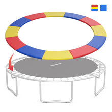 Load image into Gallery viewer, 8 Feet Trampoline Spring Safety Cover without Holes-Multicolor
