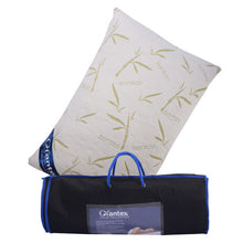 Load image into Gallery viewer, Bamboo Memory Foam Hypoallergenic Pillow with Carry Bag