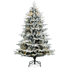 Load image into Gallery viewer, 6 Feet Pre-lit Artificial Christmas Tree with 260 LED Lights