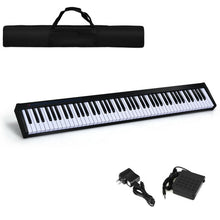 Load image into Gallery viewer, 88-Key Portable Electronic Piano with Voice Function-Black