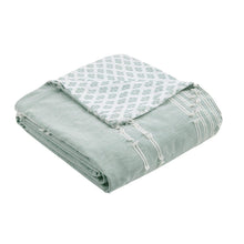 Load image into Gallery viewer, Olliix Kara 100% Cotton Jacquard Duvet Cover Set By INK+IVY II12-1107