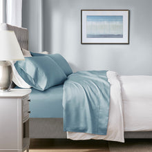 Load image into Gallery viewer, 1000 Thread Count Temperature Regulating Antimicrobial 4 Piece Sheet Set QueenBR20-1888 By Olliix