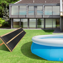 Load image into Gallery viewer, 2 Pieces 10/20 Feet Weatherproof Solar Swimming Pool Heating System-L