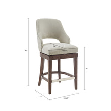 Load image into Gallery viewer, Jillian Counter Stool With Swivel Seat MP104-1074