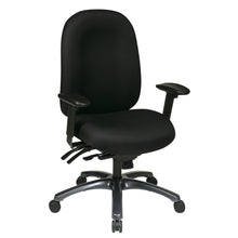 Load image into Gallery viewer, Multi-Function High Back Chair with Seat Slider and Titanium Finish Base