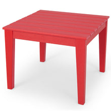 Load image into Gallery viewer, 25.5 Inch Square Kids Activity Play Table-Red