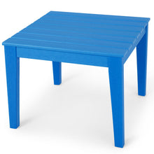 Load image into Gallery viewer, 25.5 Inch Square Kids Activity Play Table-Blue