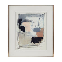 Load image into Gallery viewer, Abstract Reveal Double Matted Framed Glass Wall Art MP95G-0286