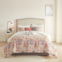 Load image into Gallery viewer, Mariana 7 Piece Cotton Printed Comforter Set Cal KingMP10-7092 By Olliix
