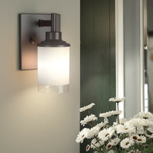 Load image into Gallery viewer, Wall Mounted One - Light Antique Bronze Vanity Light
