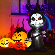 Load image into Gallery viewer, 6 Feet Halloween Inflatable Decorations with Built-in LED Lights
