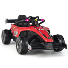 Load image into Gallery viewer, 12V Kids Ride on Electric Formula Racing Car with Remote Control-Red