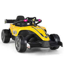 Load image into Gallery viewer, 12V Kids Ride on Electric Formula Racing Car with Remote Control-Yellow