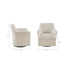 Load image into Gallery viewer, Madison Park Augustine Swivel Glider Chair MP103-0602 By Olliix