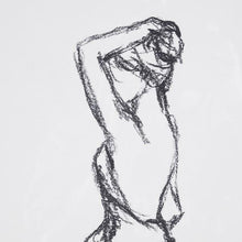 Load image into Gallery viewer, Madison Park Feminine Figures Deckle Edge Sketch 2 Piece Framed Wall Art Set MP95G-0253 By Olliix