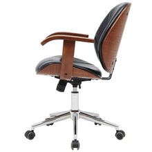 Load image into Gallery viewer, Samuel PU Bamboo Office Chair w/ Armrest