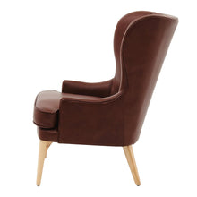 Load image into Gallery viewer, Bjorn Top Grain Leather Accent Chair