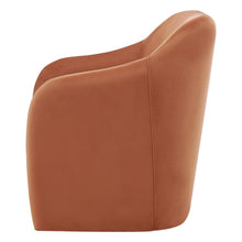 Load image into Gallery viewer, Zella Velvet Fabric Accent Arm Chair