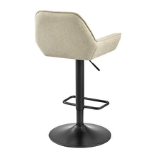 Load image into Gallery viewer, Luther Fabric Gaslift Swivel Bar Stool, (Set of 2)