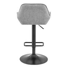 Load image into Gallery viewer, Luther Fabric Gaslift Swivel Bar Stool, (Set of 2)