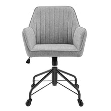 Load image into Gallery viewer, Thompson Fabric Swivel Office Arm Chair